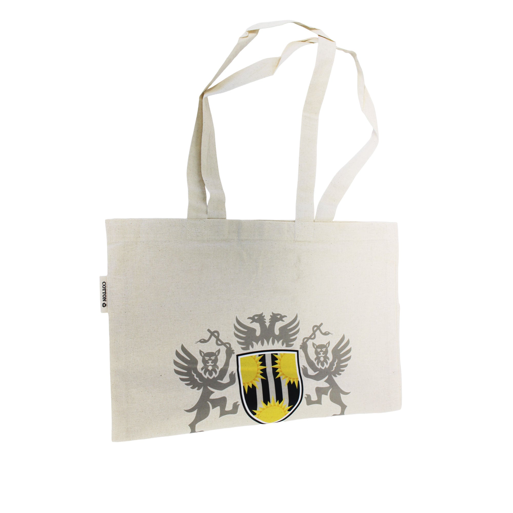 Branded tote bag